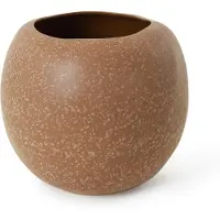 Broste Copenhagen Apple vaas aardewerk koffie - Ø41,5XH34,5CM