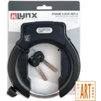 Lynx Schloss , frame LAZO ART2, zwart, voor inlegketting