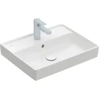 Villeroy & Boch Collaro wastafelmeubel met kast, 55 cm, met overloop, 1 gat voor kraan