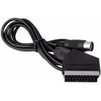 Dolphix Scart AV kabel voor SEGA Mega Drive, Genesis, Master System en Commodore (V-pin versie) - 1,8 meter