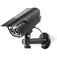 Nedis DUMCBS30BK, Wandlamp (vorm), Zwart, IP44, Wand/plafond, AA