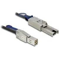 DeLOCK HDD Aansluitkabel [1x Mini-SAS-stekker (SFF-8644) - 1x Mini-SAS-stekker (SFF-8088)] 2 m Zwart