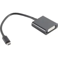 Nedis USB-C Adapter | USB-C Male naar DVI-D 24+1-Pins Female | 0.2 m | 1 stuks - CCGP64552BK02 CCGP64552BK02