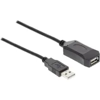 Nedis Actieve USB verlengkabel | 30 meter | USB 2.0 (480 Mpbs, 100% koper)