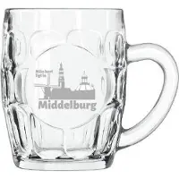 Libbey Gegraveerde bierpul 55 cl Middelburg
