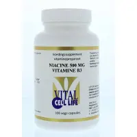 Vital cell life Vitamine B3 niacine 500mg