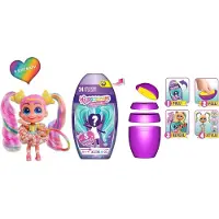 Giochi Preziosi Hairdorables - Hairdorables Short Cuts - Pop klein zusje 10 cm - Assortiment