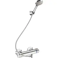Delabie Doucheset +leegloop therm. mengkrn Securitouch H9769S S-kop