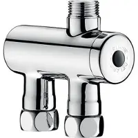 Delabie PREMIX NANO thermo. voormenger FM3/8 verchroomd lichaam