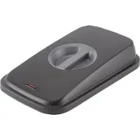 Vileda PROFESSIONAL 137730 PROFESSIONAL Geo Griff Mülleimer-Deckel schwarz, 1 St.