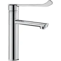 Delabie Mechanische wastafelmengkraan hoogte 165 mm