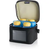 Medela Koeltas met koelelement en 4 flessen