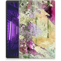 B2Ctelecom Tablethoes Lenovo Tab M10 Plus Letter Painting