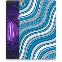 B2Ctelecom Lenovo Tab M10 Plus Hippe Hoes Waves Blue