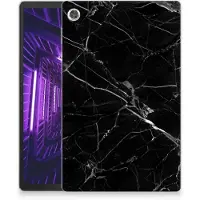 B2Ctelecom Lenovo Tab M10 Plus Tablet Back Cover Marmer Zwart - Origineel Cadeau Vader