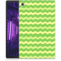 B2Ctelecom Lenovo Tab M10 Plus Hippe Hoes Waves Green