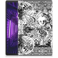 B2Ctelecom Tablet BackCover Lenovo Tab M10 Plus Skulls Angel