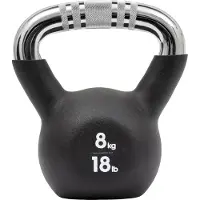 Adidas Fitness Kettlebell 8kg Zilver