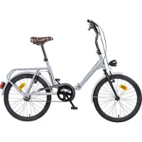 Dino Bikes Vouwfiets 20 inch 27 cm unisex v-brakes grijs