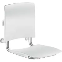 Delabie Afneembaar douchezitje extra comfort RVS mat gepolijst
