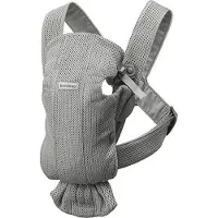 BabyBjörn Draagzak Mini Grijs 3d Mesh | Maat: Pasgeborene (0 - 6 jaar)
