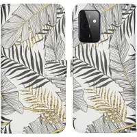 IMoshion Design Softcase Bookcase voor de Samsung Galaxy A72 - Glamour Botanic