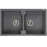 Reginox Amsterdam 20 spoelbak 86x50cm Grey Silvery R31018