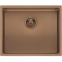 Reginox Miami spoelbak 50x40 vlakbouw, onderbouw, vlakopbouw copper R30738