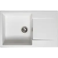 Reginox Amsterdam 78 spoelbak 40x44cm Pure White R32749