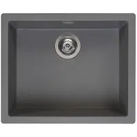 Reginox Amsterdam 50 spoelbak 56x46cm Grey Silvery R30851