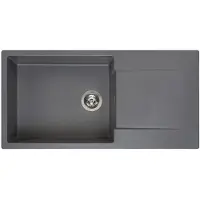 Reginox Amsterdam 540 spoelbak 100x50cm Grey Silvery R30813
