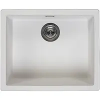 Reginox Amsterdam 50 spoelbak 56x46cm Pure White R30837
