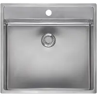Reginox New York 50x40 (L) Tapwing Comfort spoelbak RVS R34774