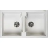 Reginox Amsterdam 20 spoelbak 86x50cm Pure White R30998
