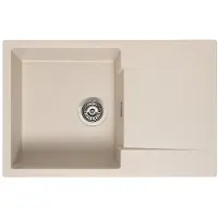 Reginox Amsterdam 78 spoelbak 40x44cm Caffe Silvery R32770