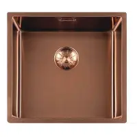 Lorreine Royal series spoelbak 40x40cm copper
