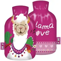 Arditex warmtekruik meisjes Llama 2 liter polyester roze
