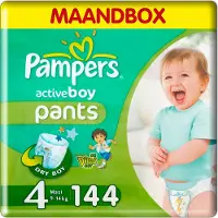 Pampers Baby Luiers - Maat 4 Active Boy Pants 36 Stuks