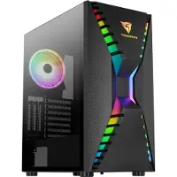 Aerocool Cronus tower-behuizing 2x USB-A 3.2 (5 Gbit/s), 2x Audio, Window-kit