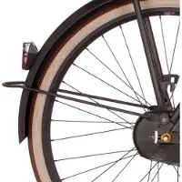 Cortina spatbordstang achter 28 u4 black gold matt