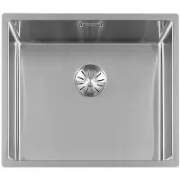 Togo Superplug series spoelbak 45x40cm RVS