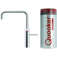 Quooker Fusion square chroom met Combi+ reservoir