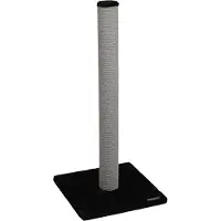 Flamingo 560974 Krabpaal Alfa Zwart & Grijs - 40 x 40 x 90 cm