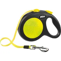 Flexi voor hond rollijn voor new neon tape L 5 mtr