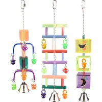 Flamingo Acrylic Levels Vogelspeelgoed Geassorteerd