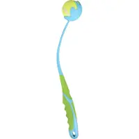 Flamingo Spector Werpstok Met Bal Blauw/Groen 47cm