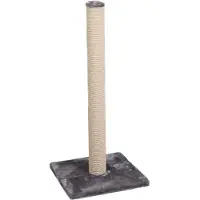 Flamingo Krabpaal Alfa Grijs & Wit - 40 x 40 x 90 cm