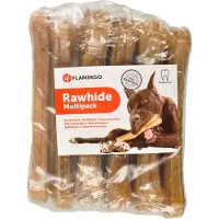 Flamingo Hondensnack Rawhide Been Multipack 16 cm 6 stuks