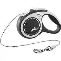 Flexi Rollijn New Comfort Koord XS Zwart 3 M
