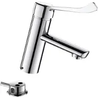 Delabie Mechanische BIOCLIP wastafelmengkraan